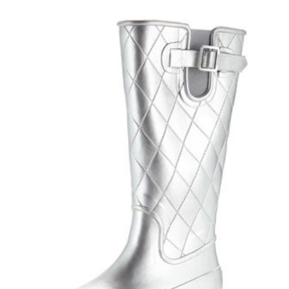 Sperry 'Pelican Tall Quilted" Rainboots Size 6 - Picture 8 of 8